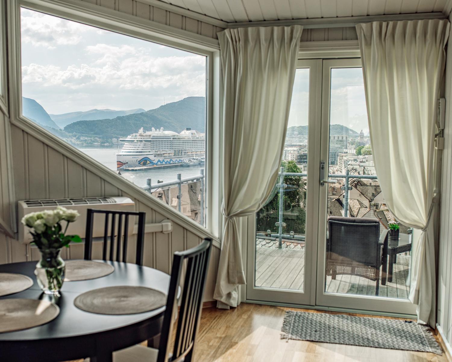 Panorama Apartment With 360 View Of The City Ålesund Exterior foto